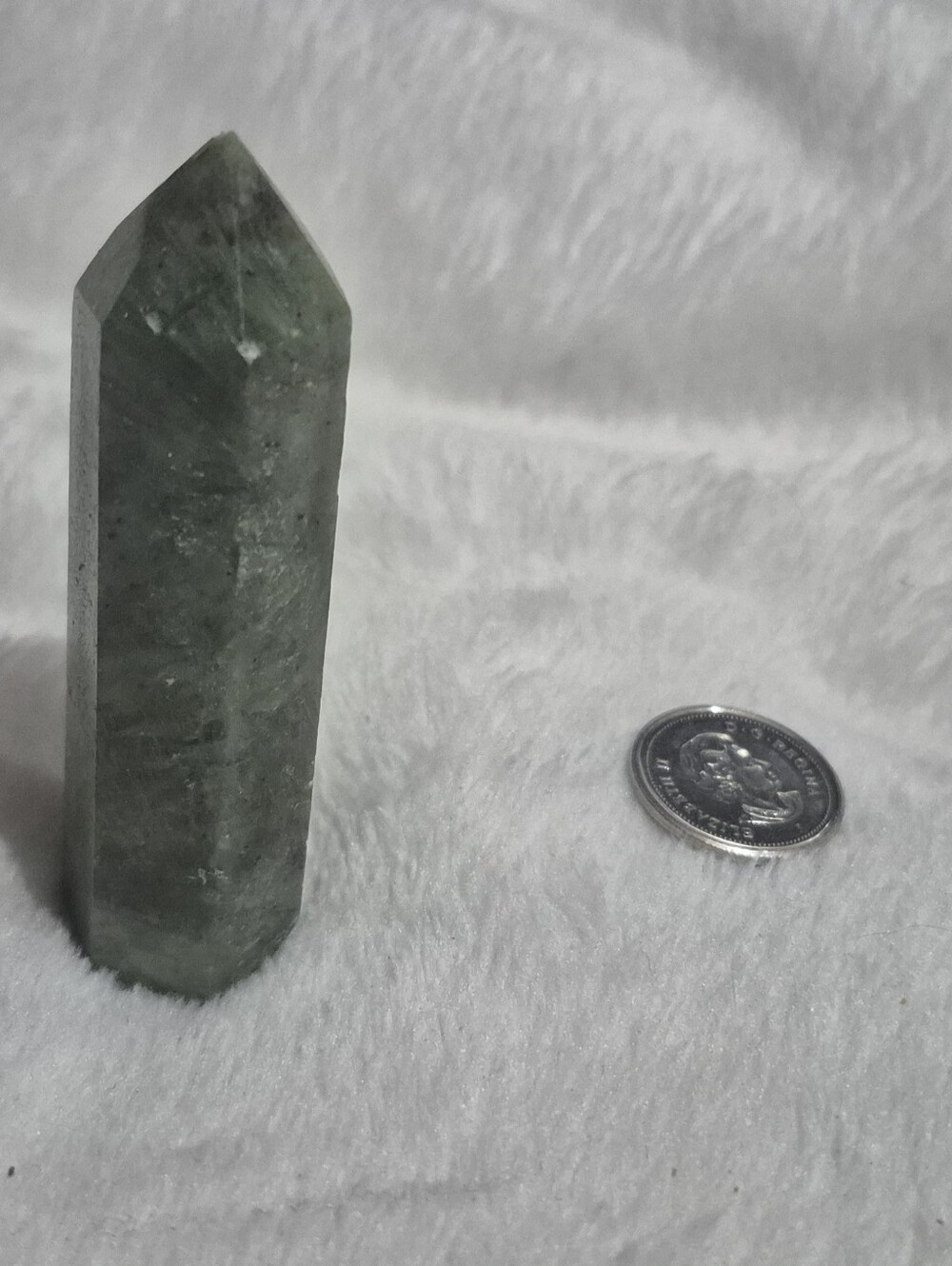 Green Aventurine tower Polished Crystal Point Tower